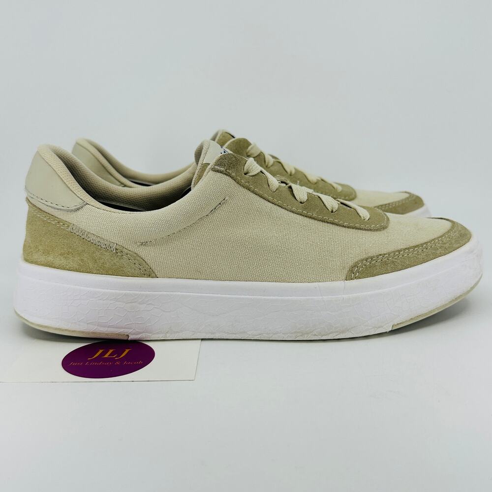 Kizik Women's Prague Slip On Hands Free Casual Sneakers 'Bone' Size 9/ 7.5 Men's